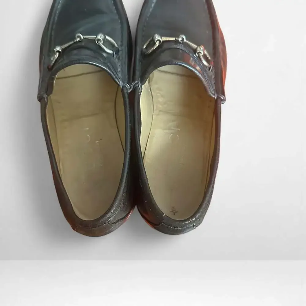 Gucci horsebit leather
